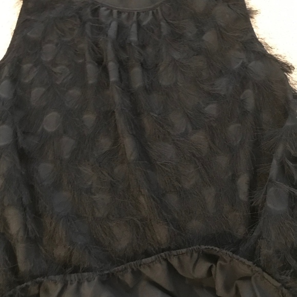 🔥SALE 🔥Max Edition black fringe top. size M - Picture 7 of 8